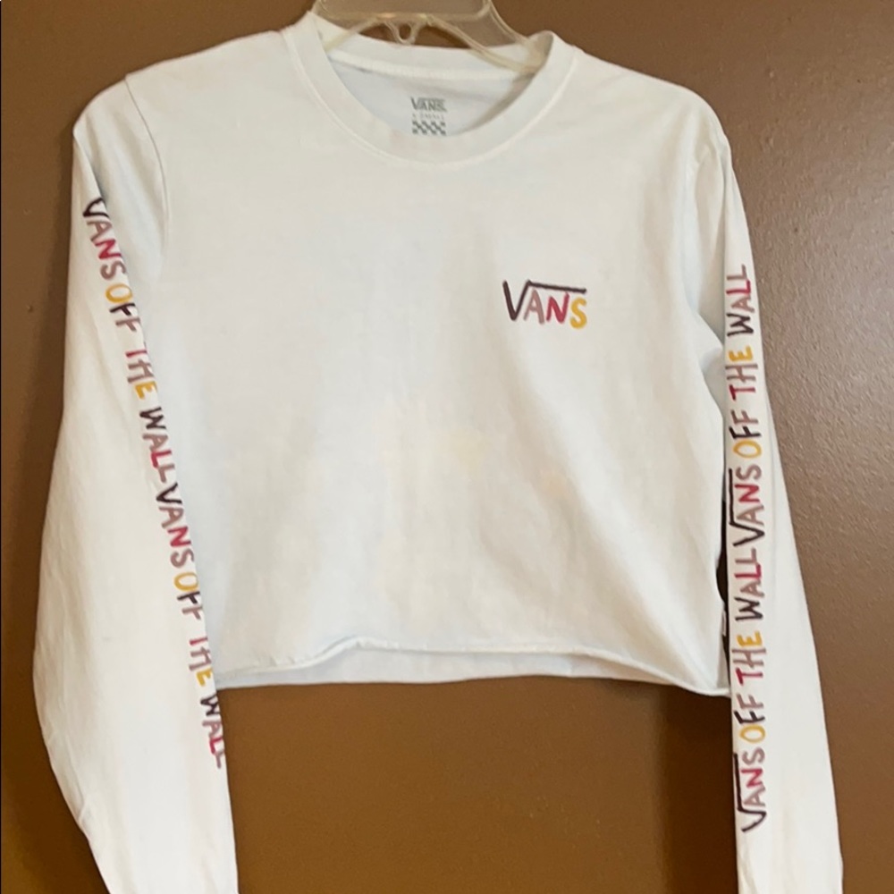 VANS tee shirt crop top